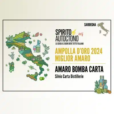 Premio Ampolla D'oro - Migliore Amaro - Bomba Carta