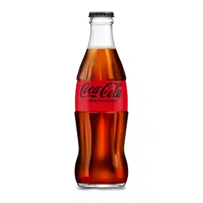 Coca Cola zero in vetro da 33cl