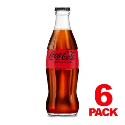 Coca Cola Zero in vetro da 33cl 6pack